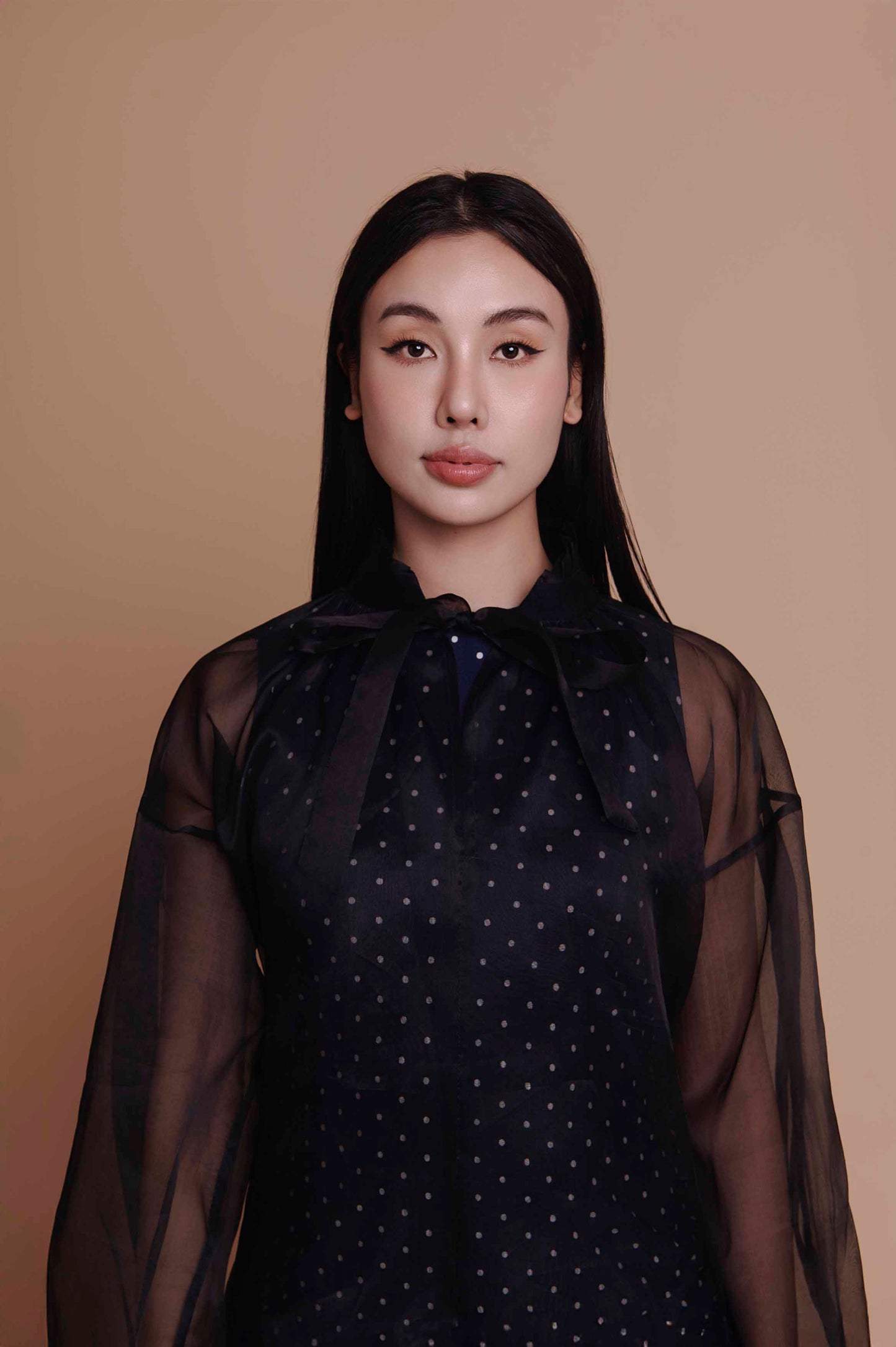 Organza Sheer Blouse Juliette