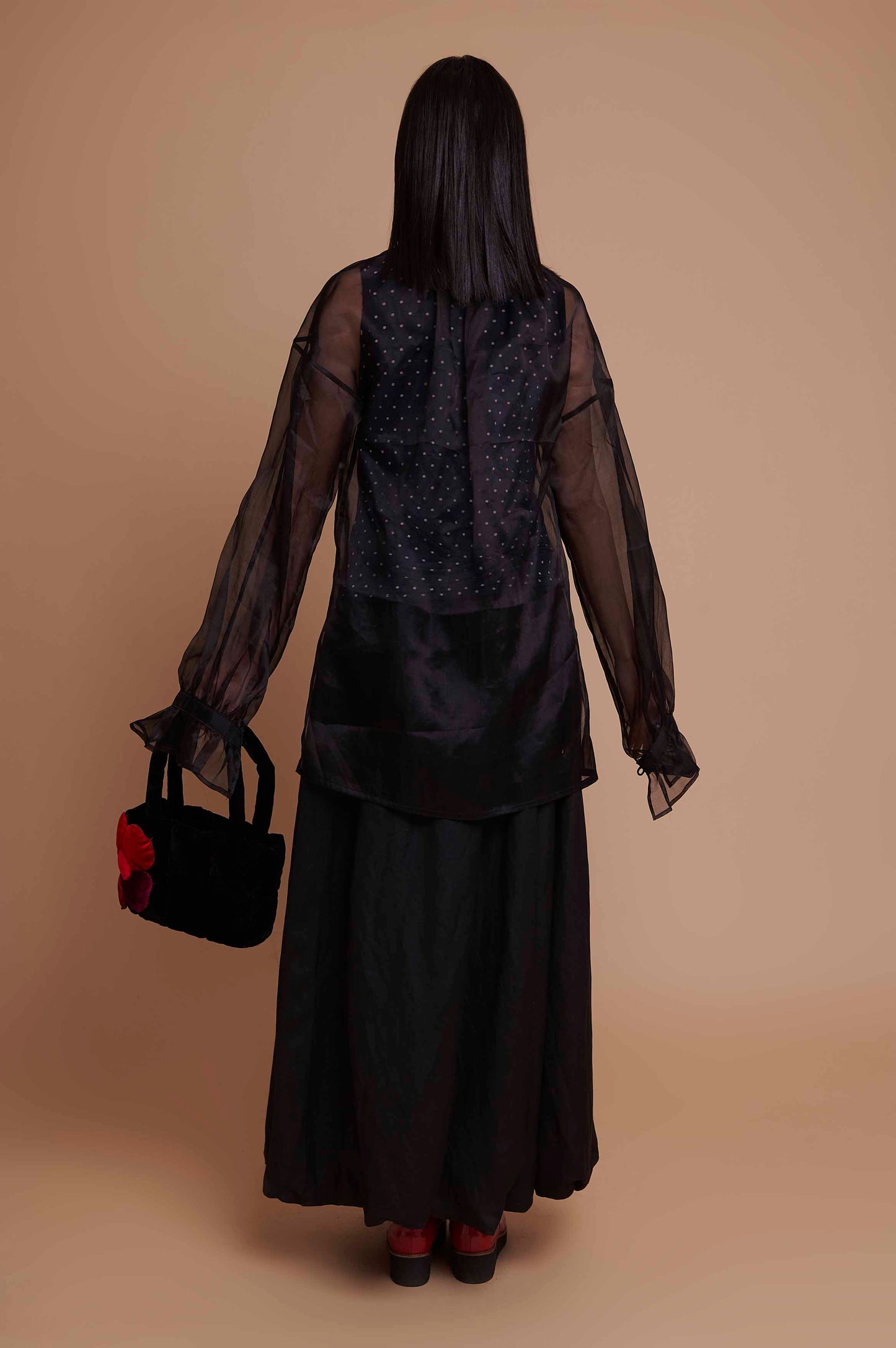 Organza Sheer Blouse Juliette