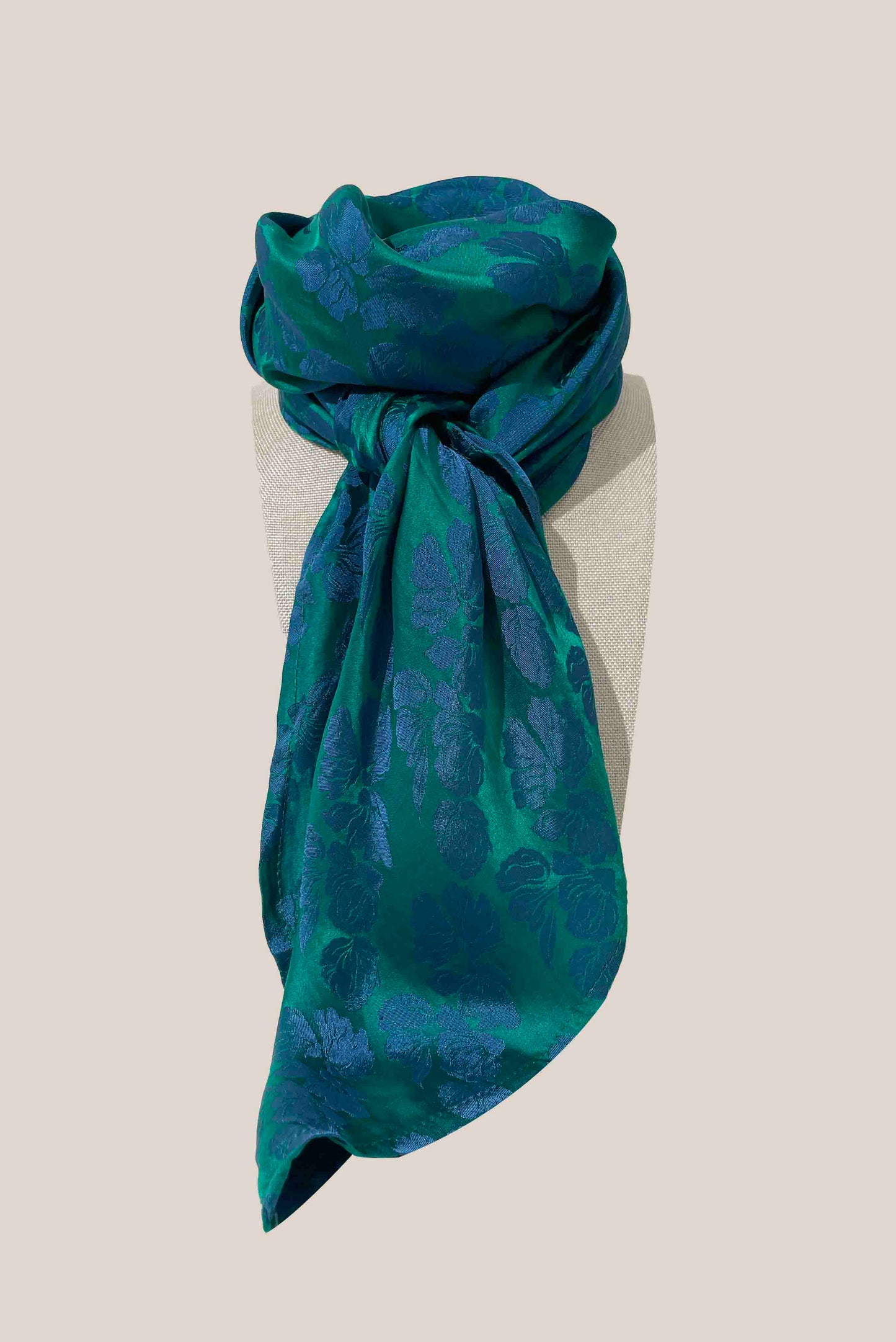Square Silk Scarf - Scarf top