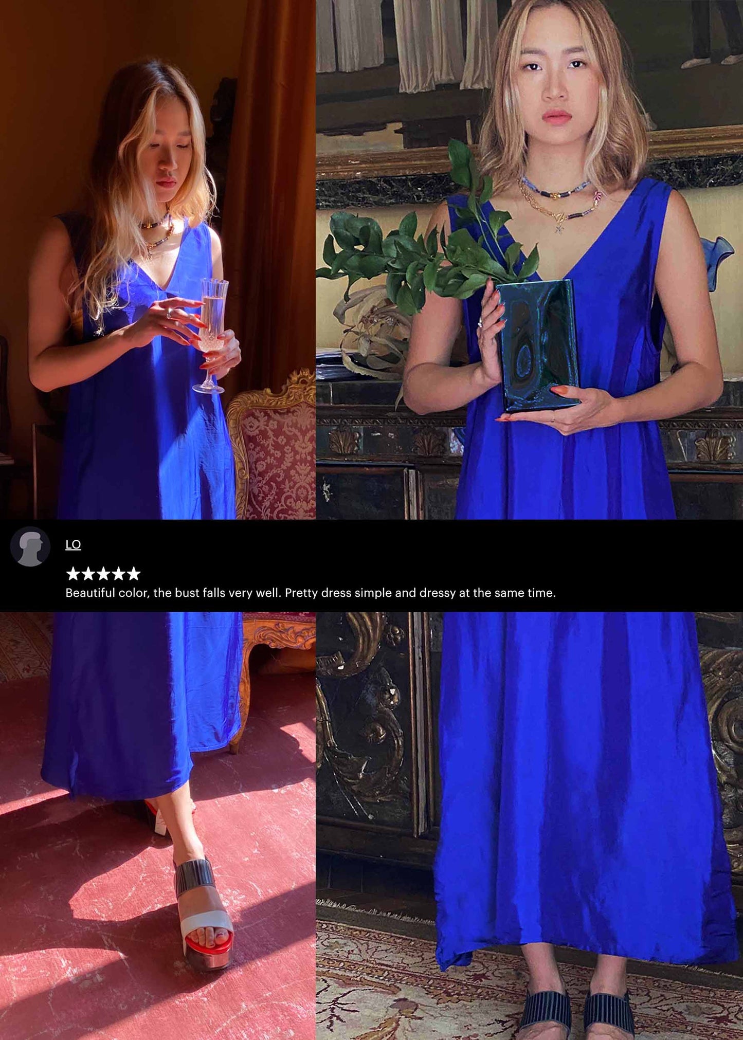 Simple Silk Dress