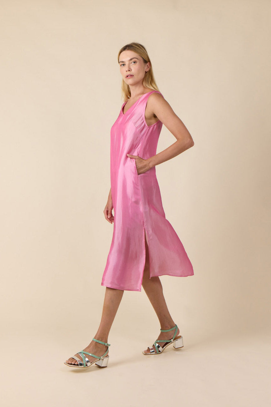 Simple Silk Dress