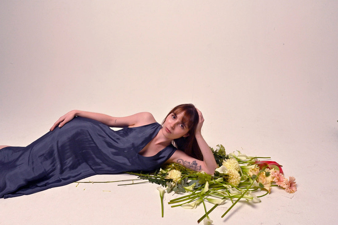 The Silver Dress: Stillness, Light, and the Many Lives of Silk