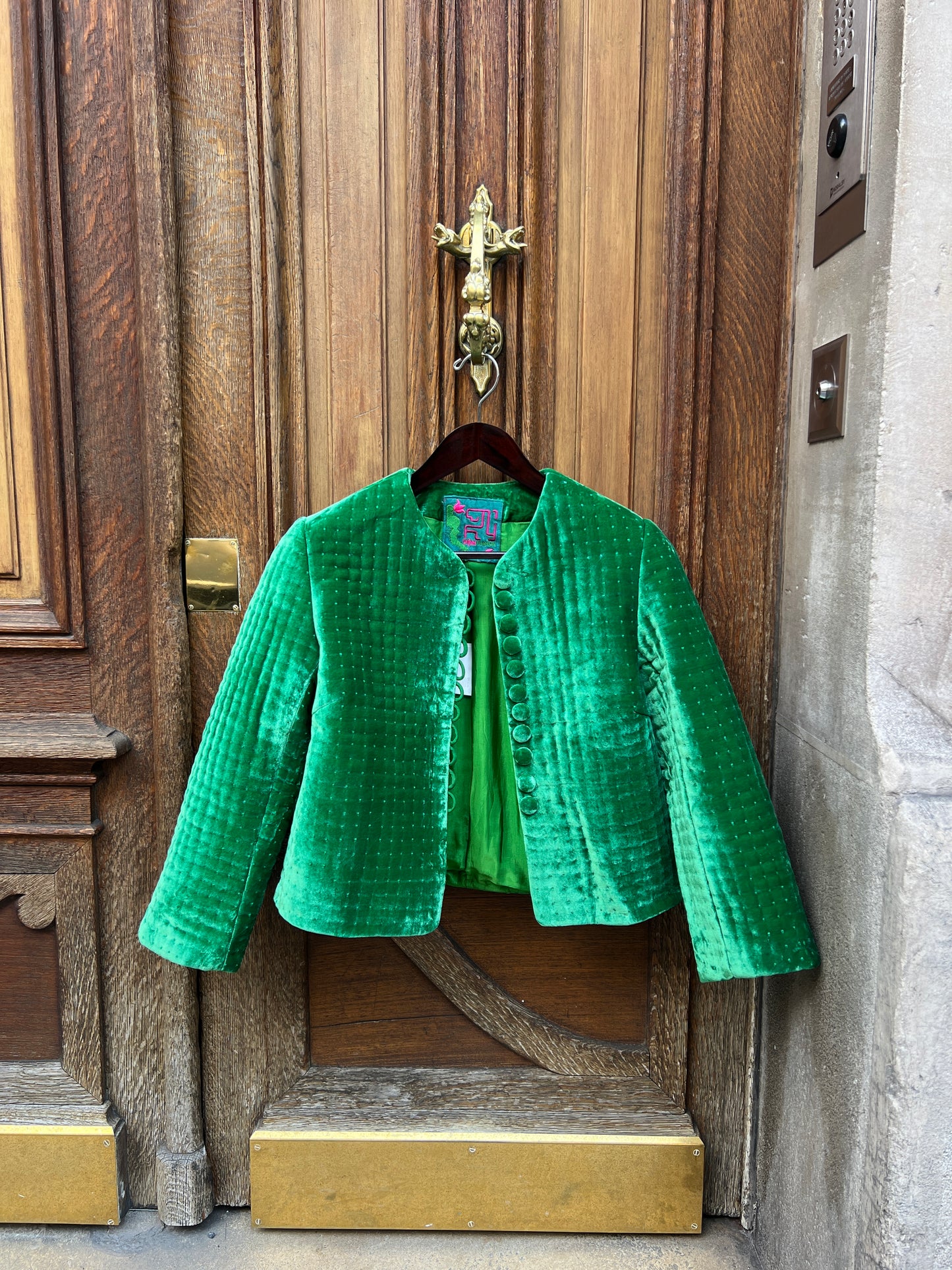 Hand-quilted jacket RICE