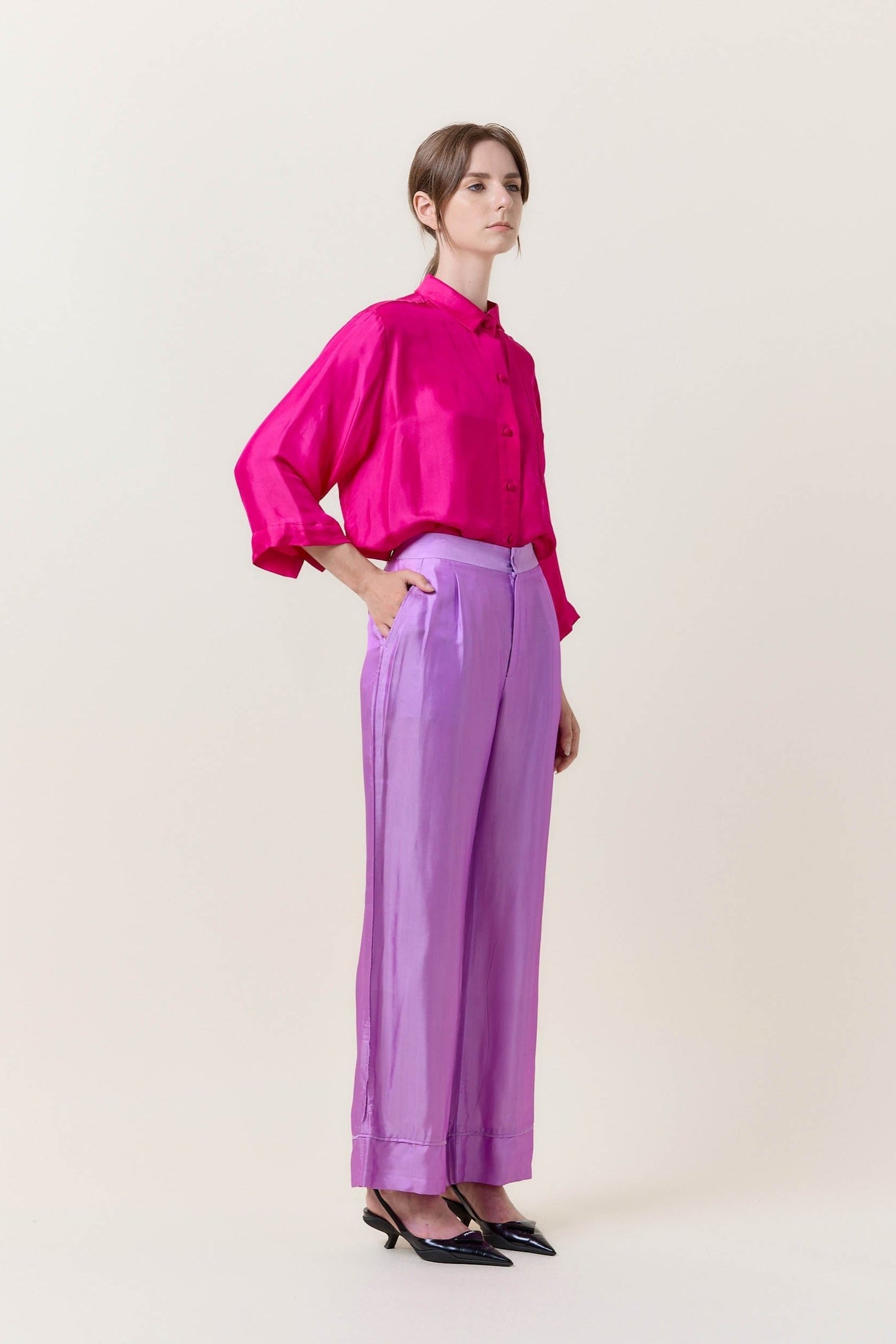 Silk Trousers