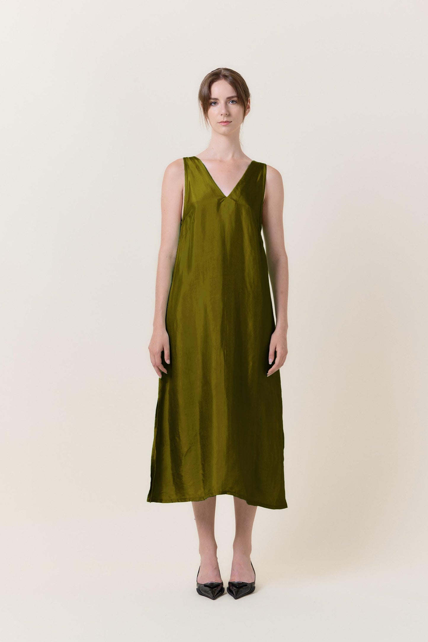 Simple Silk Dress