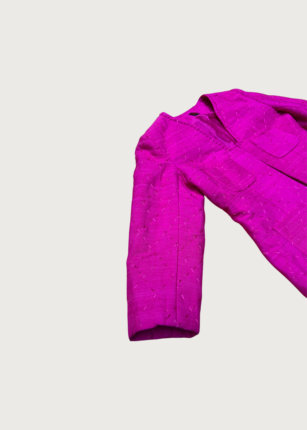 Quilted Jacket Magenta