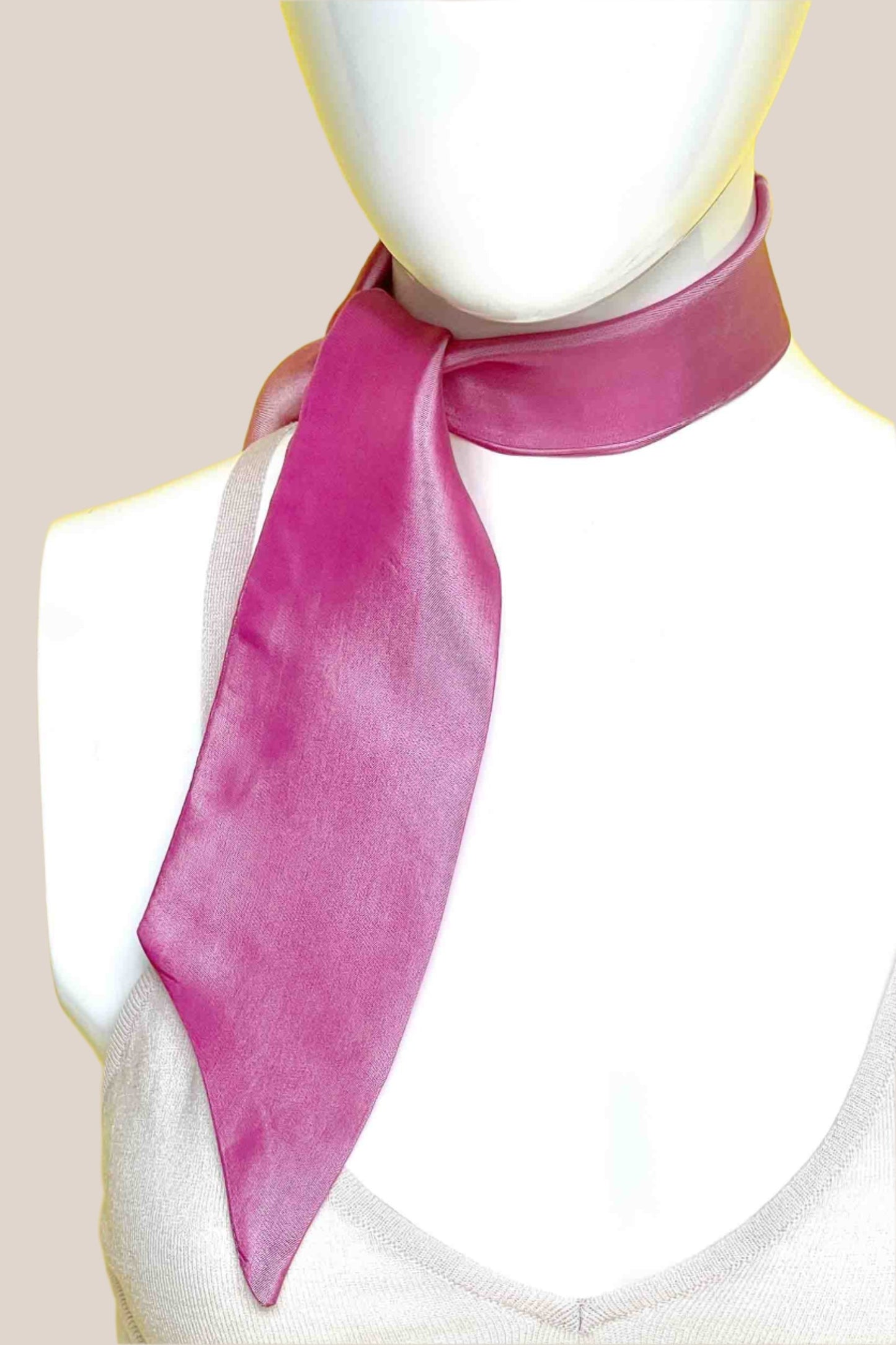 Silk Ribbon Scarf