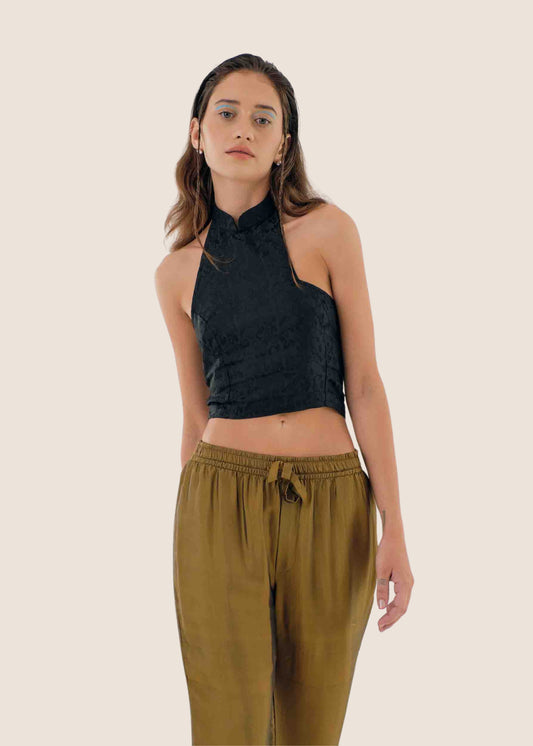 Cut-out shoulder top