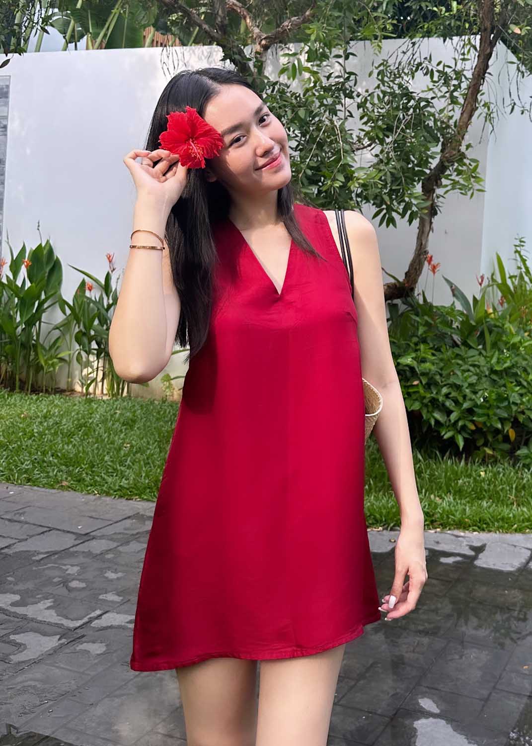 Mini Silk Dress
