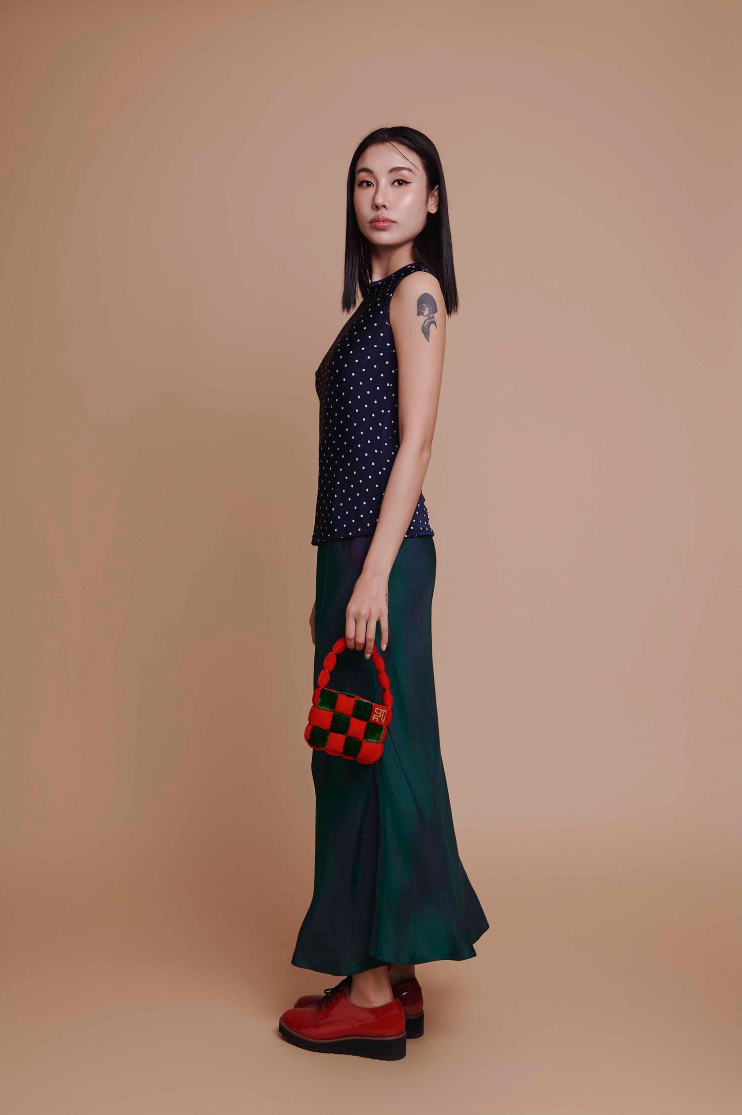 Maxi Silk Skirt