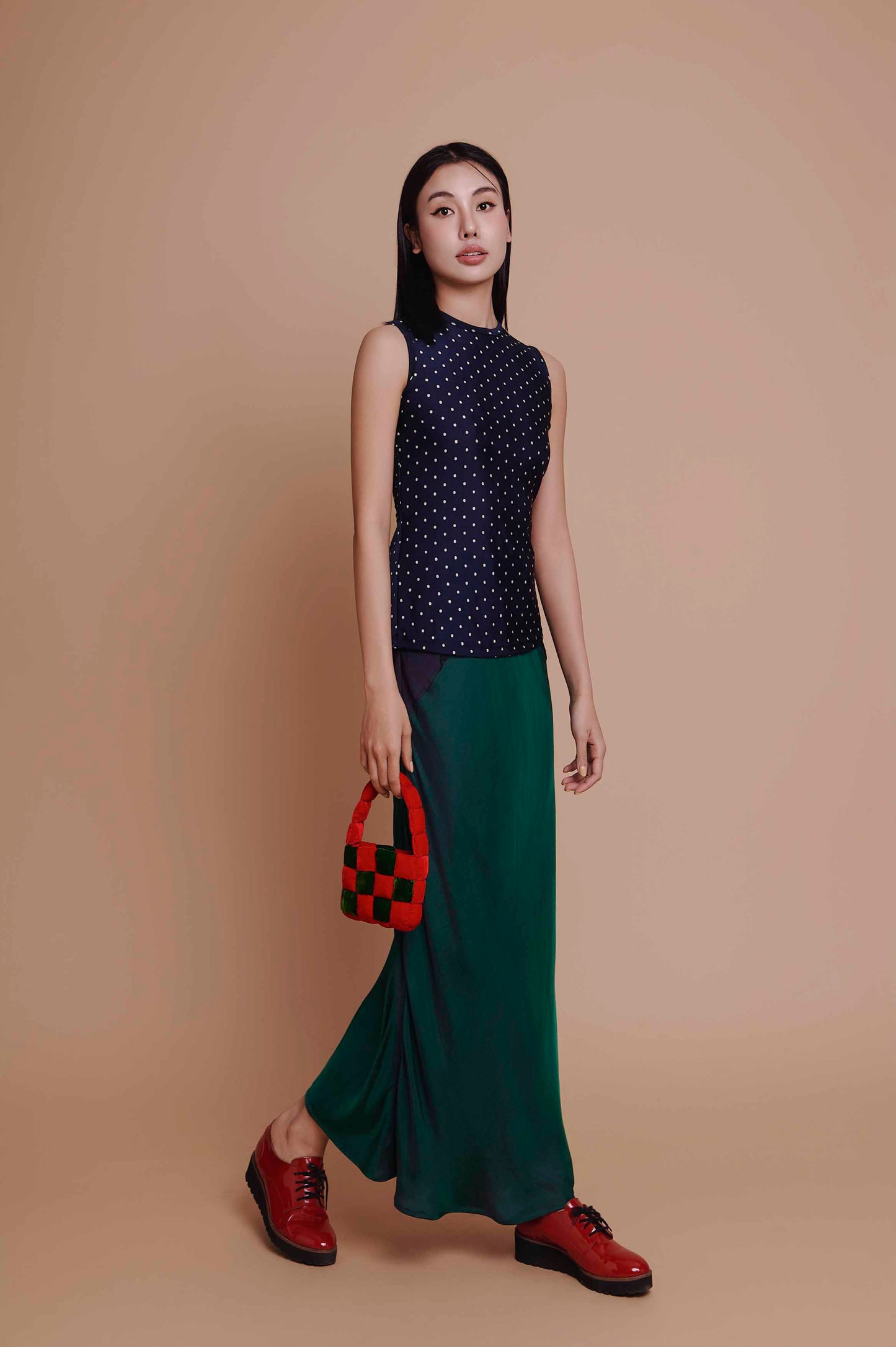 Maxi Silk Skirt