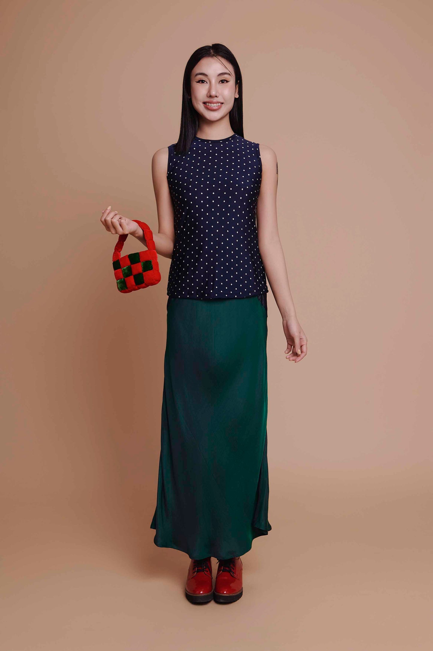 Maxi Silk Skirt
