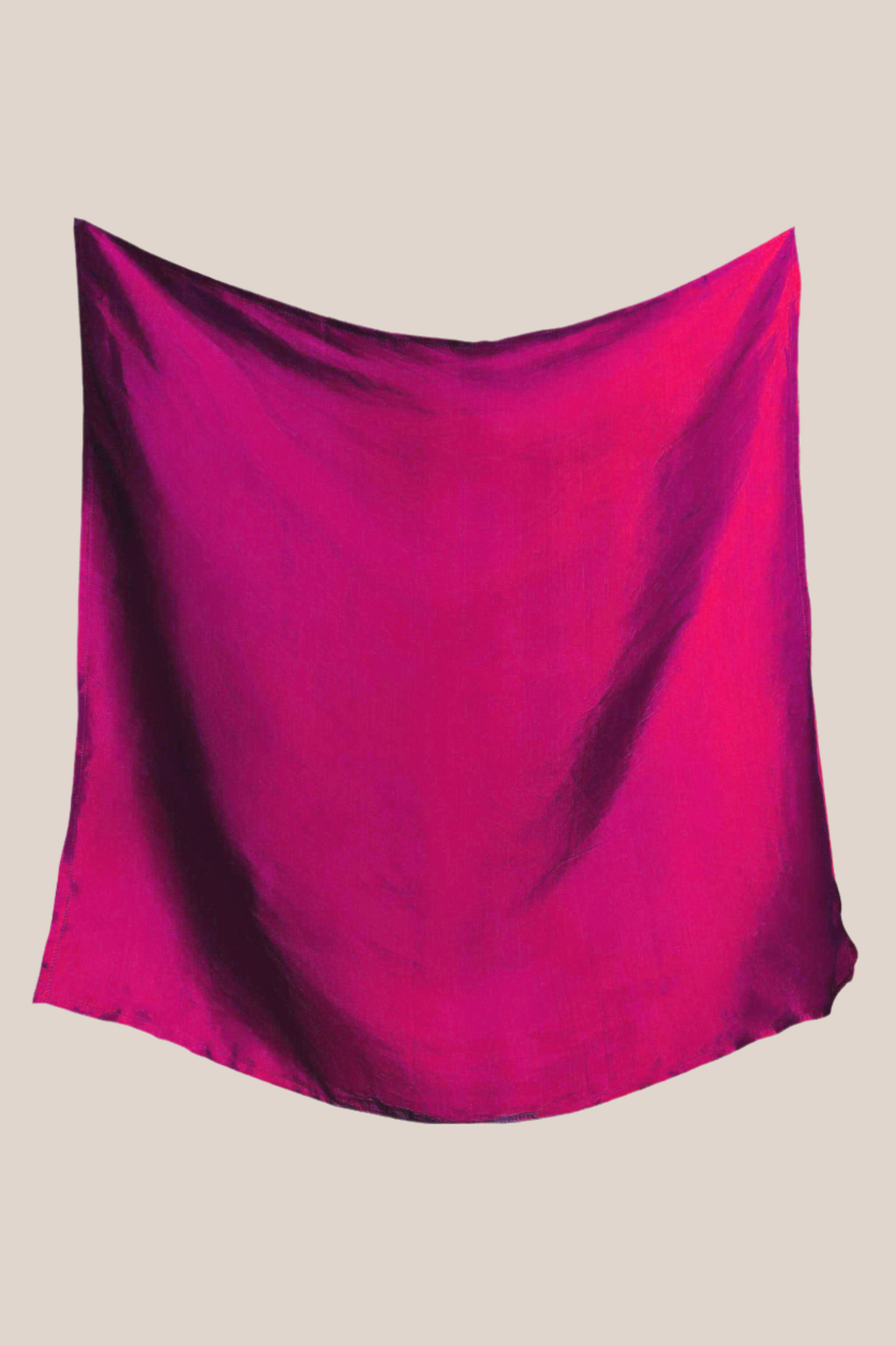 Square Silk Scarf - Scarf top