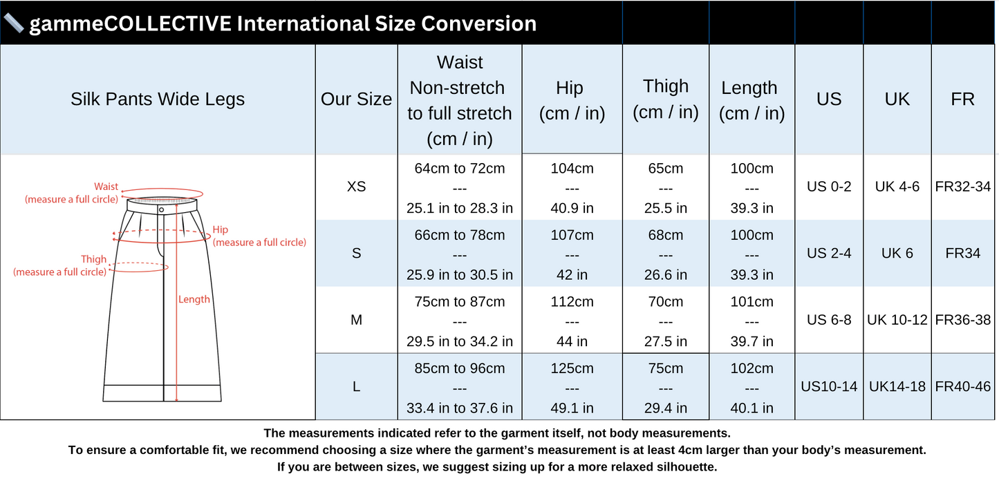 Green Silk Trousers - Wide Legs Silk Pants