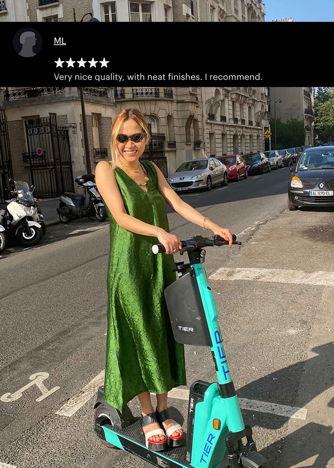 Green Silk Brocade Dress