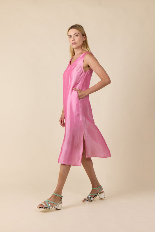 Simple Silk Dress