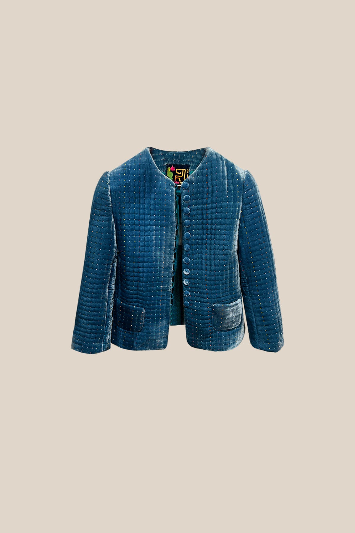 Hand-quilted jacket RICE