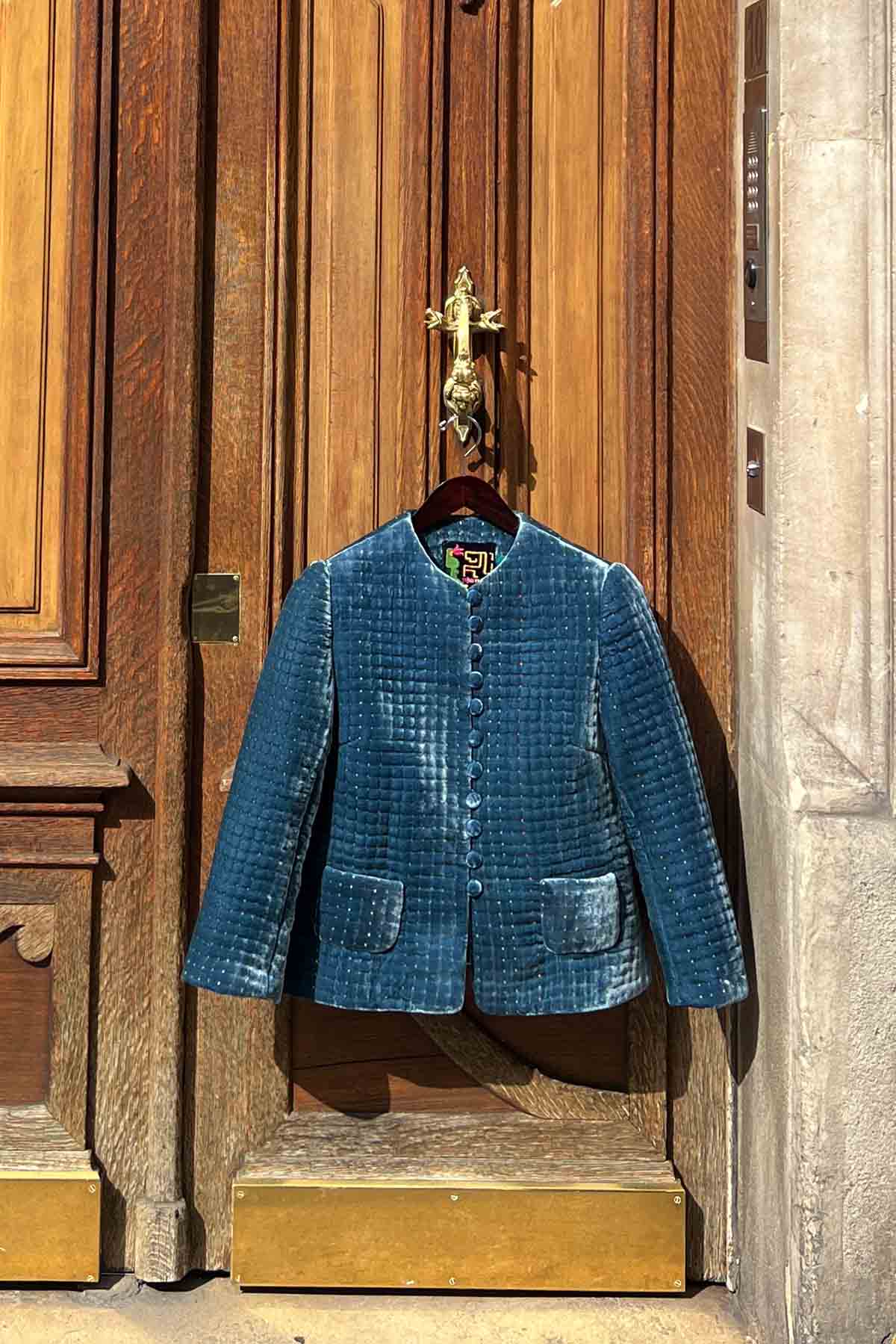 Hand-quilted jacket RICE