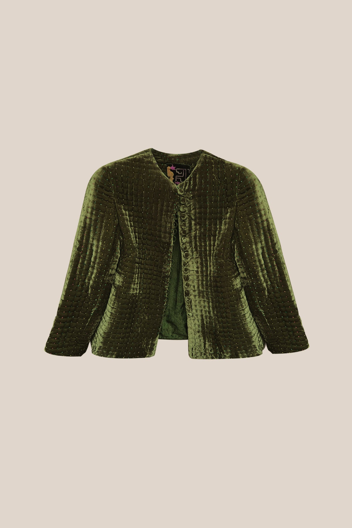 Hand-quilted jacket RICE