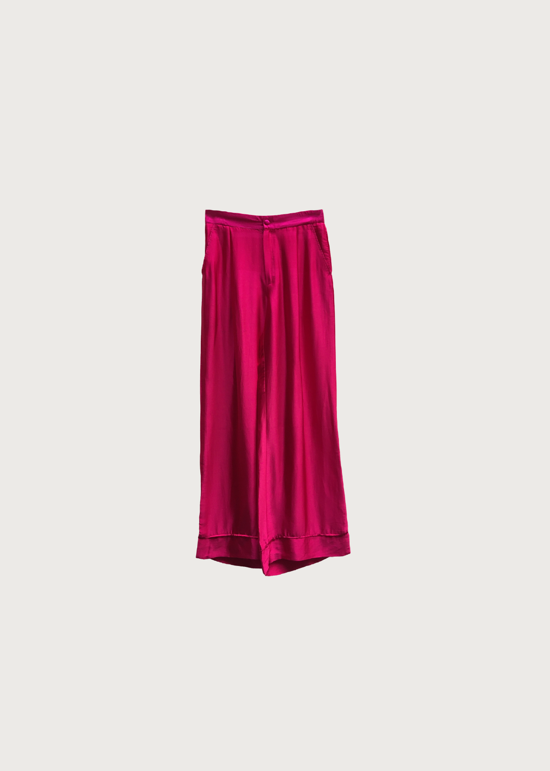 Lilac Silk Trousers LE