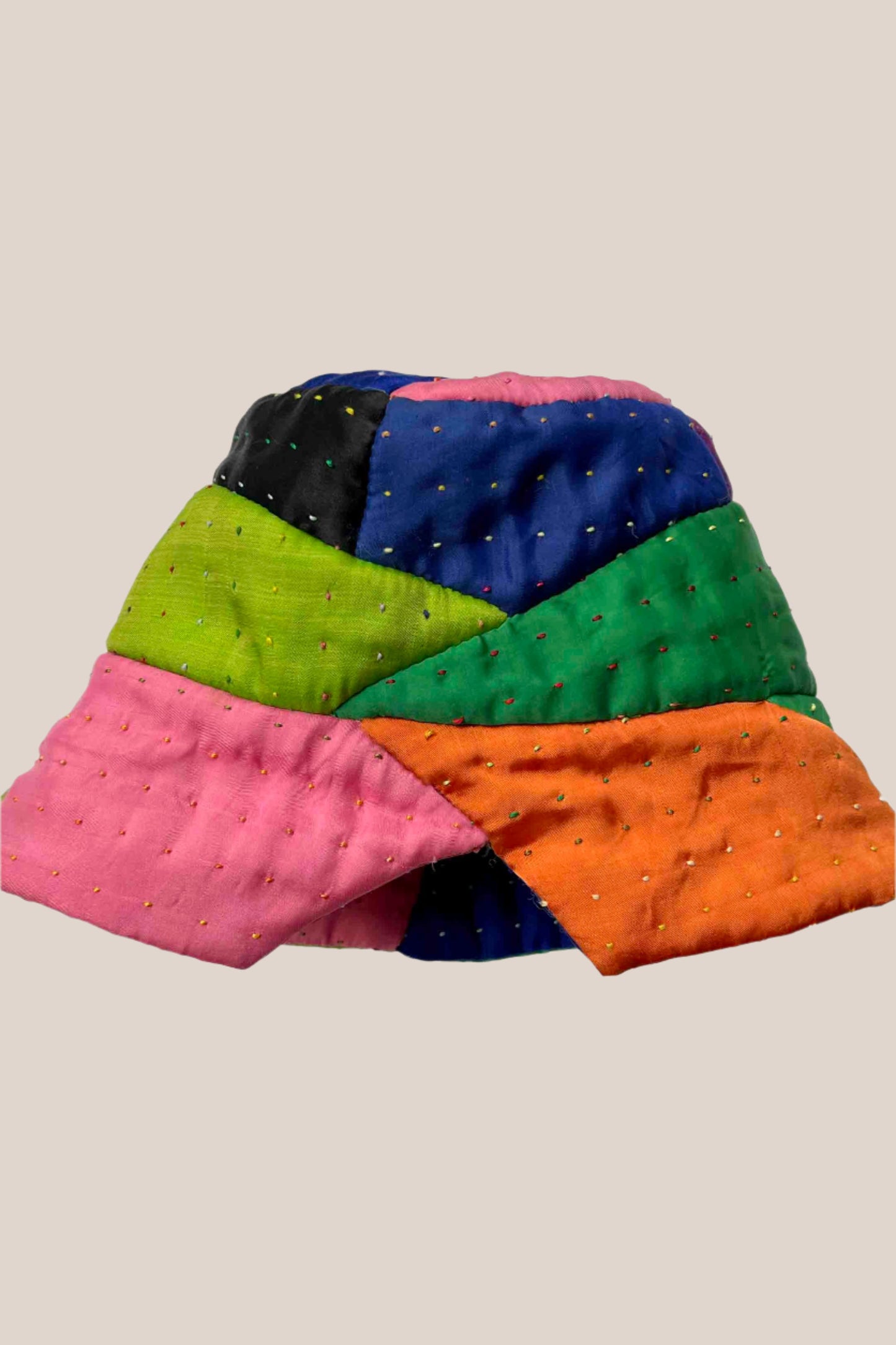 Upcycled Patchwork Hat