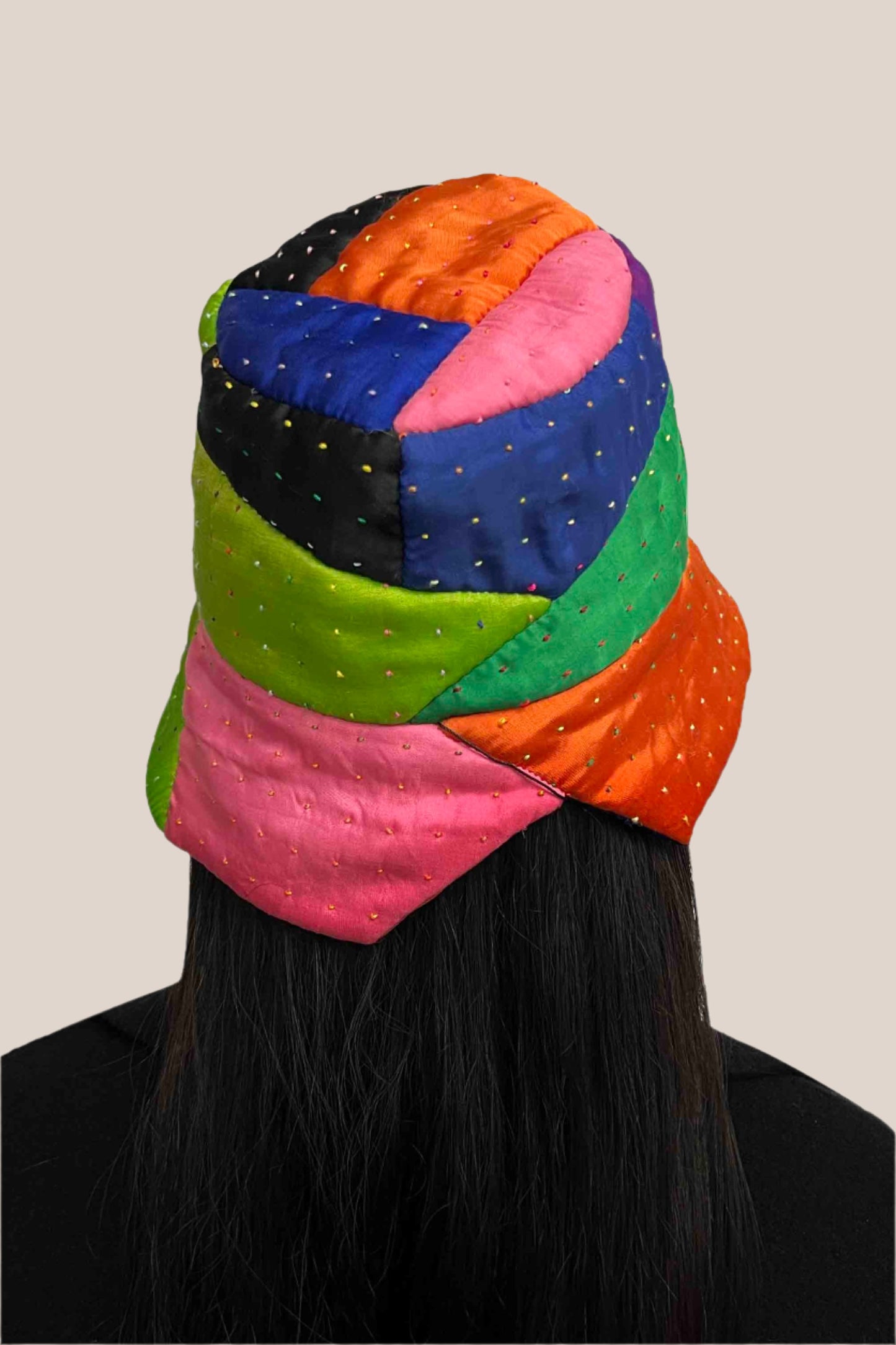 Upcycled Patchwork Hat