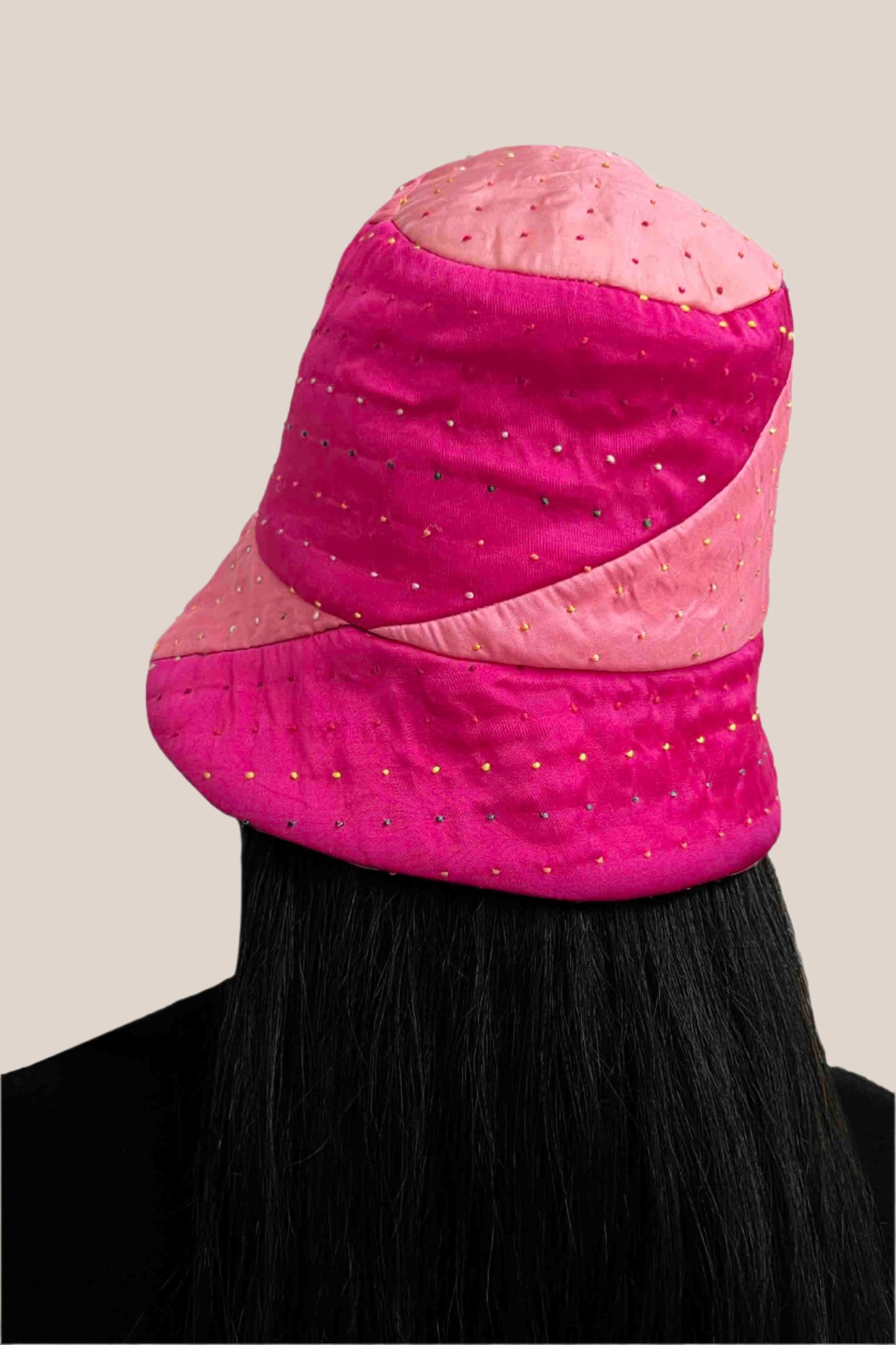 Upcycled Patchwork Hat