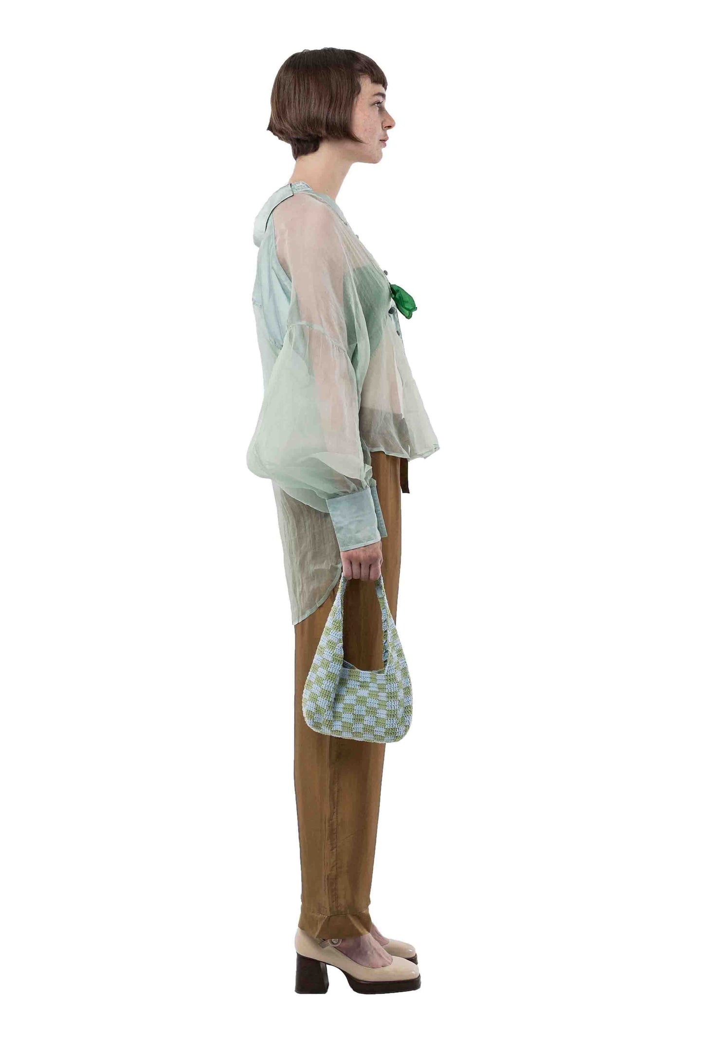 Transparent silk blouse - PREDORDER