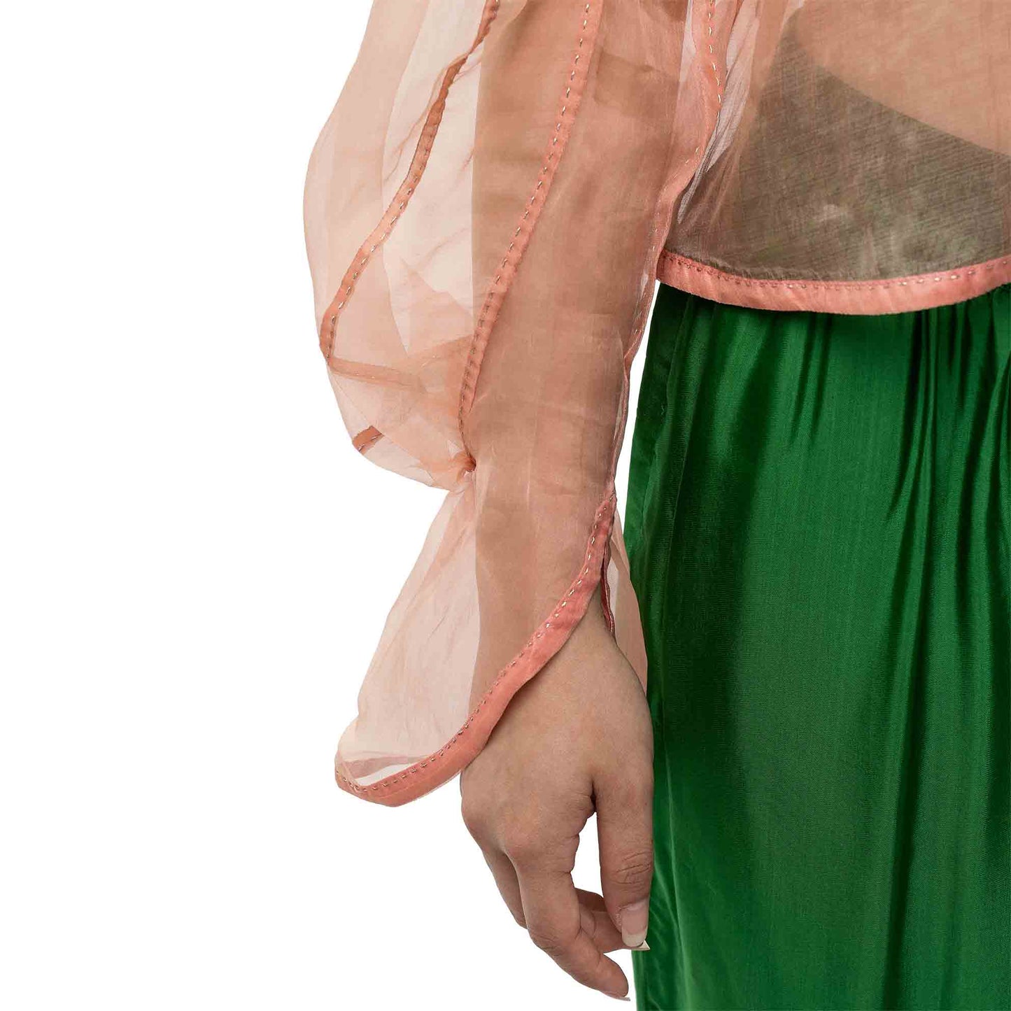 Transparent peach blouse - PREORDER