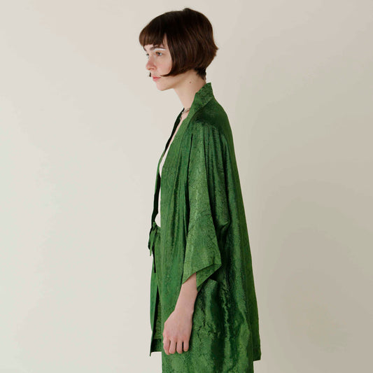 Green Kimono Robe