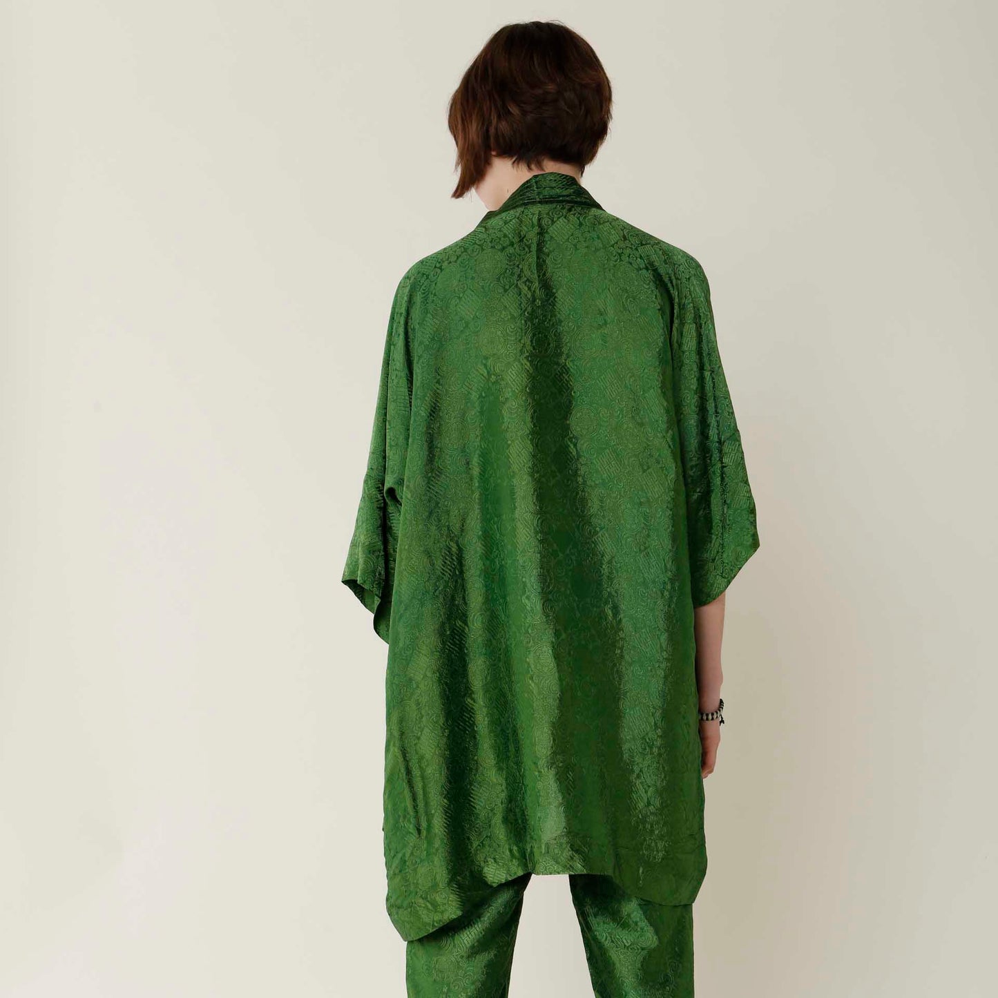 Green Kimono Robe